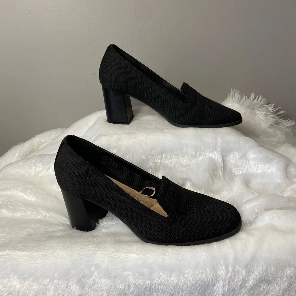 Adrienne VITTADINI Black Block Heels
Size 9 1/2 M - Picture 1 of 8
